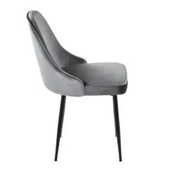 Kirkland's Home Dining Chairs-Upholstered Metal Dining Chairs, Set Of 2