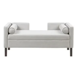 Kirkland's Home Benches & Ottomans-Upholstered Modern Split Back Bench