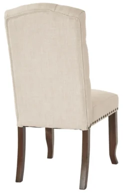 Kirkland's Home Dining Chairs-Upholstered Nailhead Trim Dining Chair