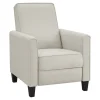 Kirkland's Home Accent Chairs-Upholstered Slim Push-Back Recliner