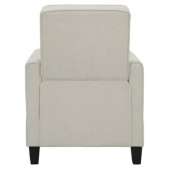 Kirkland's Home Accent Chairs-Upholstered Slim Push-Back Recliner