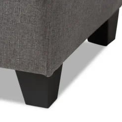 Kirkland's Home Benches & Ottomans-Upholstered Storage Ottoman