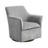 Kirkland's Home Accent Chairs-Upholstered Swivel Glider Accent Chair