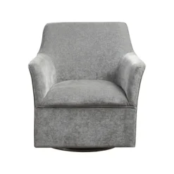 Kirkland's Home Accent Chairs-Upholstered Swivel Glider Accent Chair