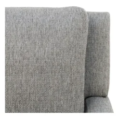 Kirkland's Home Accent Chairs-Upholstered Wood Trim Accent Chair