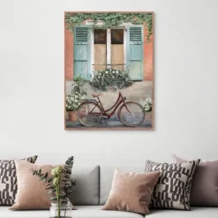 Kirkland's Home Framed Art-Velo De Montpellier Framed Canvas Art Print