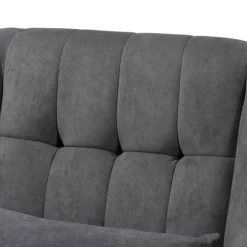 Kirkland's Home Accent Chairs-Velvet Biscuit Tufted Rocking Chair