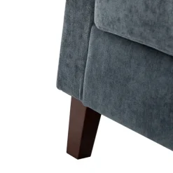 Kirkland's Home Accent Chairs-Velvet Channel Stitch Accent Chair