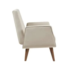 Kirkland's Home Accent Chairs-Velvet Tufted Midcentury Accent Chair