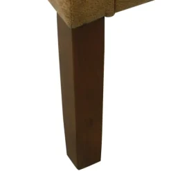 Kirkland's Home Accent Chairs-Vintage Faux Leather Swoop Accent Chair