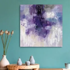 Kirkland's Home Canvas Art-Violet Rain Canvas Art Print