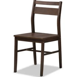 Kirkland's Home Dining Sets-Walnut Contemporary Wood 5-Pc. Dining Set