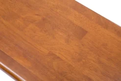 Kirkland's Home Dining Chairs-Walnut Wooden Dining Bench