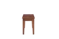 Kirkland's Home Dining Chairs-Walnut Wooden Dining Bench