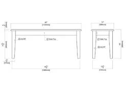 Kirkland's Home Dining Chairs-Walnut Wooden Dining Bench