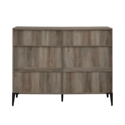 Kirkland's Home Bookshelves-Wash Bookshelf With Mesh Sides