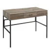 Kirkland's Home Office Furniture-Washed Lift Top Storage Desk
