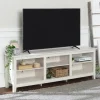 Kirkland's Home Tv Stands & Media Consoles-Washed Wood Tv Stand, 70 In.