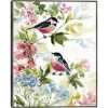 Kirkland's Home Canvas Art-Watercolor Birds I Framed Canvas Art Print