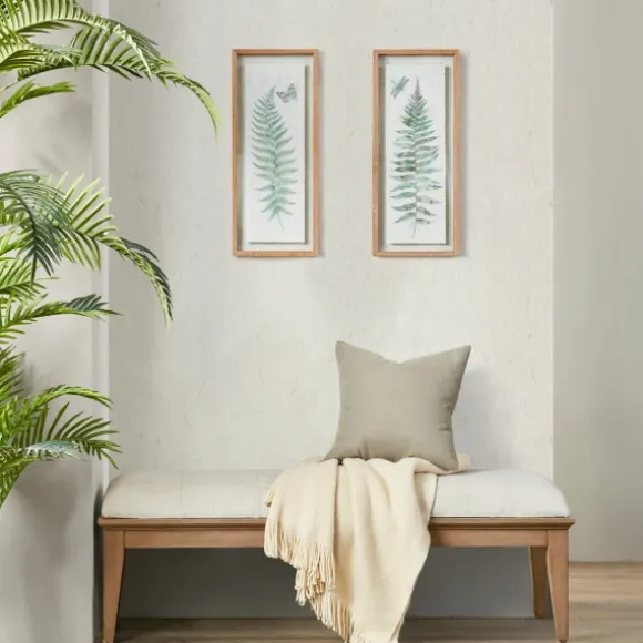 Kirkland's Home Framed Art-Watercolor Ferns 2-Pc. Framed Wall Art