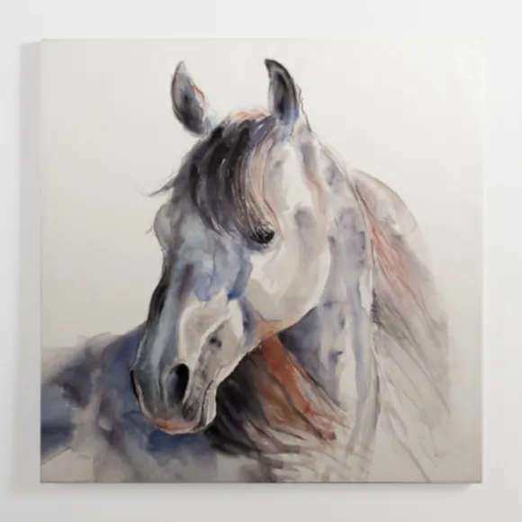 Kirkland's Home Canvas Art-Watercolor Horse Canvas Art Print
