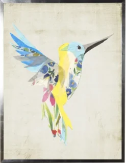 Kirkland's Home Framed Art-Watercolor Hummingbird Framed Art Print