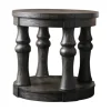 Kirkland's Home Accent & End Tables-Weathered Wood Open Column Accent Table