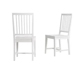 Kirkland's Home Dining Sets-White And Natural Wood X-Frame 5-Pc. Dining Set