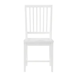 Kirkland's Home Dining Sets-White And Natural Wood X-Frame 5-Pc. Dining Set