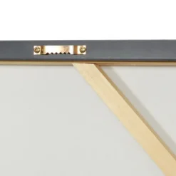 Kirkland's Home Canvas Art-White And Silver Impasto Abstract Canvas Art Print