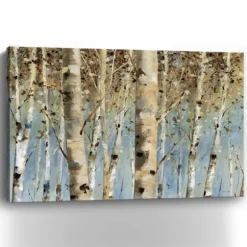 Kirkland's Home Canvas Art-White Birch Forest Canvas Art Print, 60X40 In.