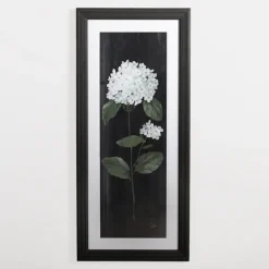 Kirkland's Home Framed Art-White Flower On Black I Framed Art Print