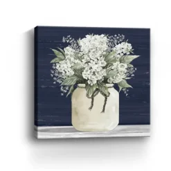 Kirkland's Home Canvas Art-White Flowers Ii Giclee Canvas Print, 40X40 In.