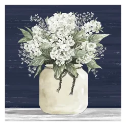 Kirkland's Home Canvas Art-White Flowers Ii Giclee Canvas Print, 30X30 In.