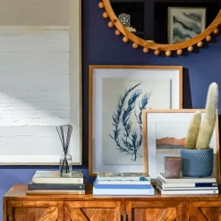 Kirkland's Home Framed Art-White Gray Abstract Framed Wall Art