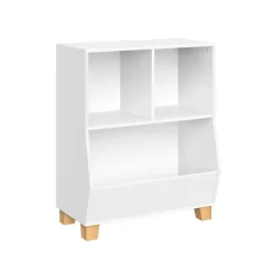 Kirkland's Home Bookshelves-White Pine Catch-All Toy Organizer With Cubbies