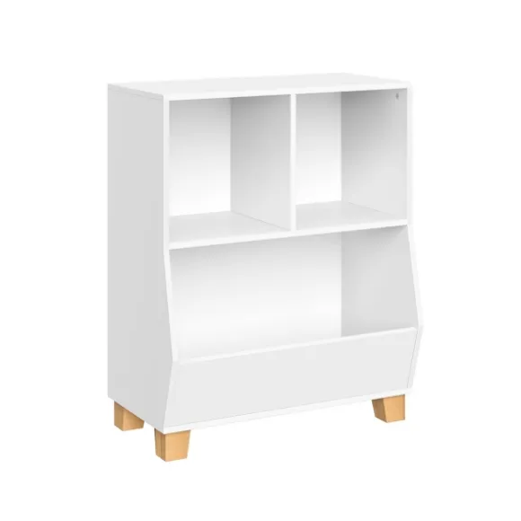 Kirkland's Home Bookshelves-White Pine Catch-All Toy Organizer With Cubbies