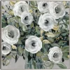 Kirkland's Home Framed Art-White Rose Parade Framed Canvas Art Print
