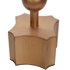 Kirkland's Home Accent & End Tables-White Terrazzo Top And Base Accent Table