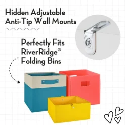 Kirkland's Home Bookshelves-White Toy Organizer Cubby Bookshelf