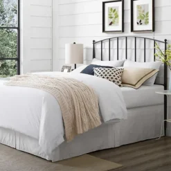 Kirkland's Home Beds & Headboards-Whitley Metal Slat Full/Queen Headboard