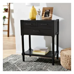 Kirkland's Home Console Tables-Wilbert 3-Drawer Console Table