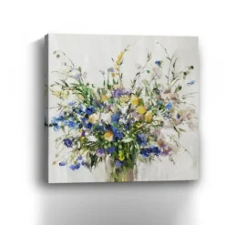 Kirkland's Home Canvas Art-Wild Grown Bouquet Canvas Art Print, 40X40 In.