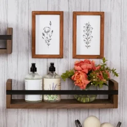 Kirkland's Home Framed Art-Wildflower Stems Framed Art Prints, Set Of 2