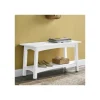 Kirkland's Home Benches & Ottomans-Willis Wooden Lower Shelf Bench