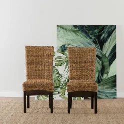 Kirkland's Home Dining Chairs-Windsor Rattan Dining Chair