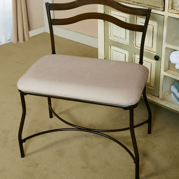 Kirkland's Home Benches & Ottomans-Windsor Vanity Bench