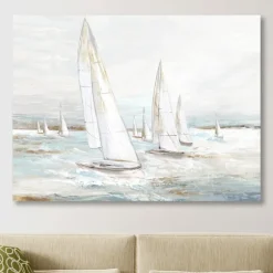 Kirkland's Home Canvas Art-Windswept Sails I Canvas Art Print