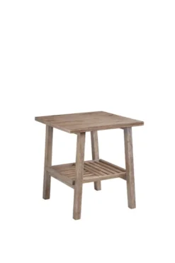 Kirkland's Home Accent & End Tables-Wire Brushed Natural Accent Table