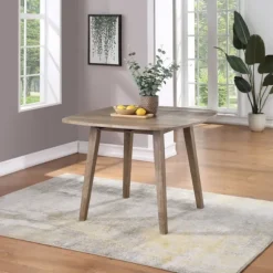 Kirkland's Home Dining Tables-Wire Brushed Natural Dining Table